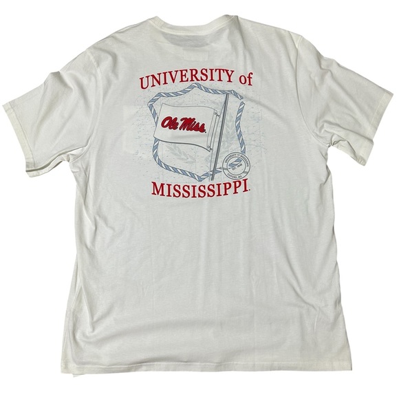 🔥 Ole Miss Southern Tide T-Shirt Men’s XL - Unworn 🏉 - Picture 1 of 3